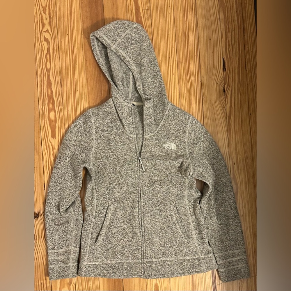 The North Face Women's Gray/Tan Hooded Jacket